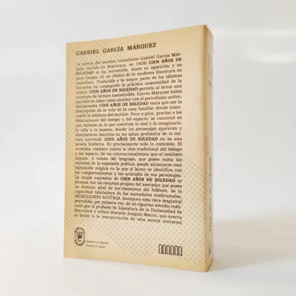 Cien años de soledad. Gabriel García Márquez, książka po hiszpańsku