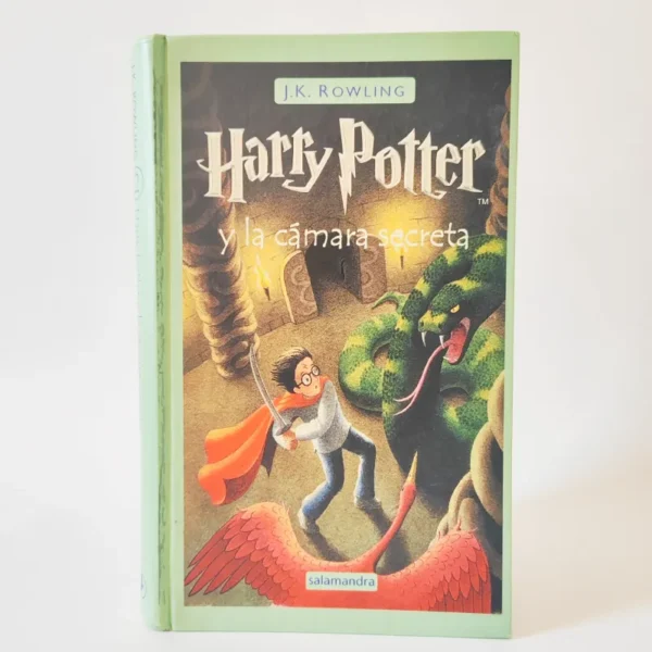 Harry Potter y la cámara secreta. J.K. Rowling, książka po hiszpańsku, tania księgarnia hiszpańska