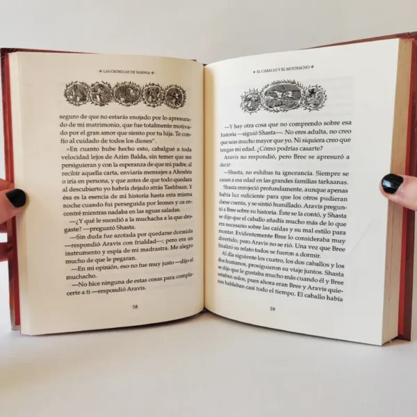 Las Crónicas de Narnia- El caballo y el muchacho. C.S. Lewis, książka po hiszpańsku
