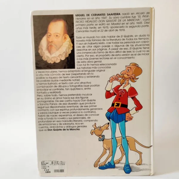 Don Quijote de la Mancha. Miguel de Cervantes. Susaeta, książka po hiszpańsku