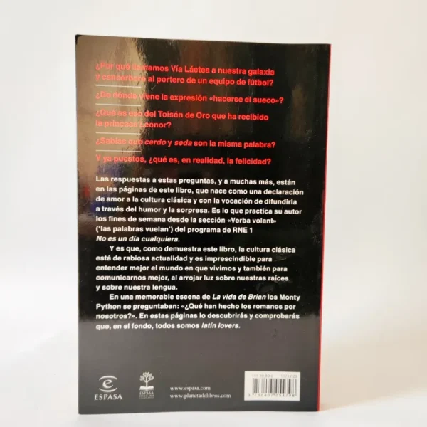 Latín lovers: La lengua que hablamos. Emilio del Río