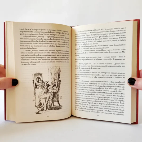 Sentido y sensibilidad. Jane Austen, książka po hiszpańsku