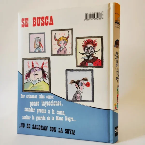 Los enemigos de Pablo Diablo. Francesca Simon, książka po hiszpańsku