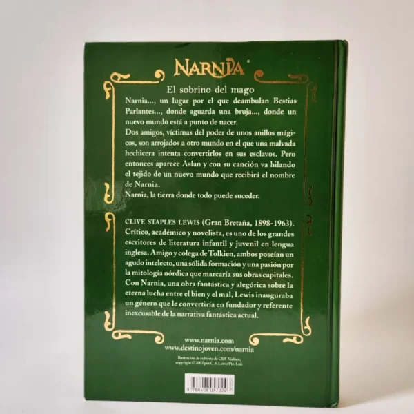 Las crónicas de Narnia- El sobrino del mago. C.S. Lewis, książka po hiszpańsku, tania księgarnia hiszpańska