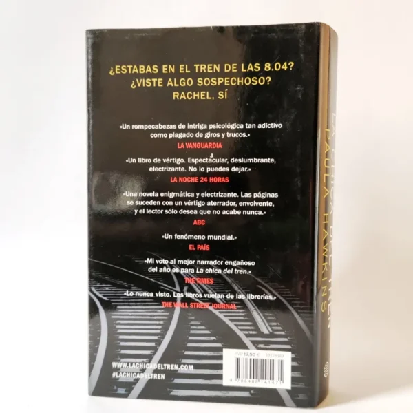 La chica del tren. Paula Hawkins, książka po hiszpańsku