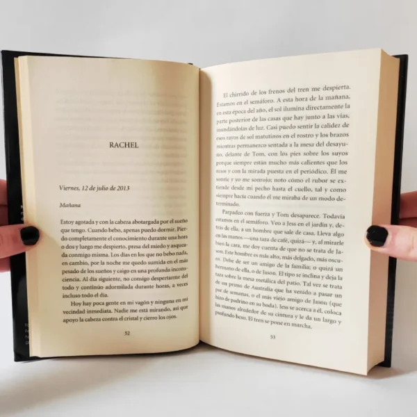 La chica del tren. Paula Hawkins, książka po hiszpańsku