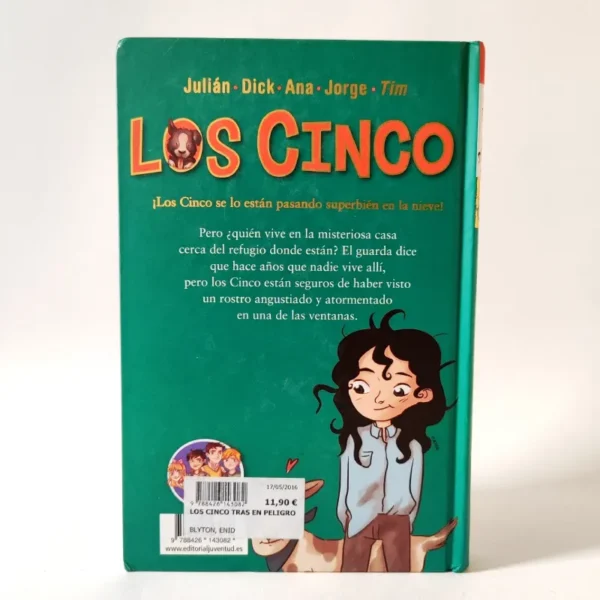 Los Cinco en peligro. Enid Blyton