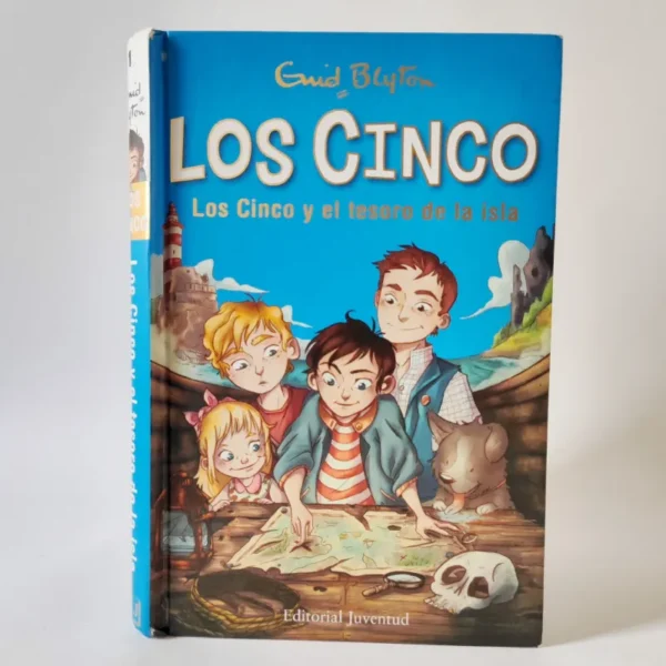 Los Cinco y el tesoro de la isla. Enid Blyton