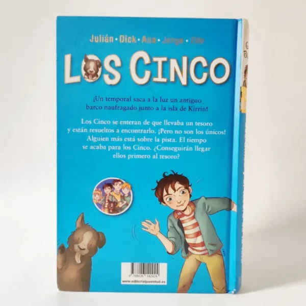 Los Cinco y el tesoro de la isla. Enid Blyton