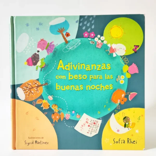 Adivinanzas con beso para las buenas noches. Sofía Rhei, książka po hiszpańsku dla dzieci
