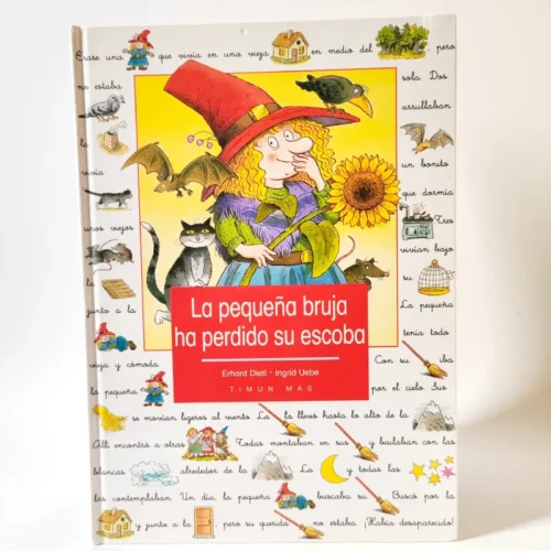La pequeña bruja ha perdido su escoba. TimunMas