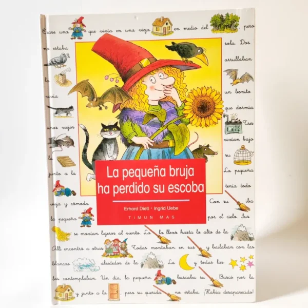 La pequeña bruja ha perdido su escoba. TimunMas