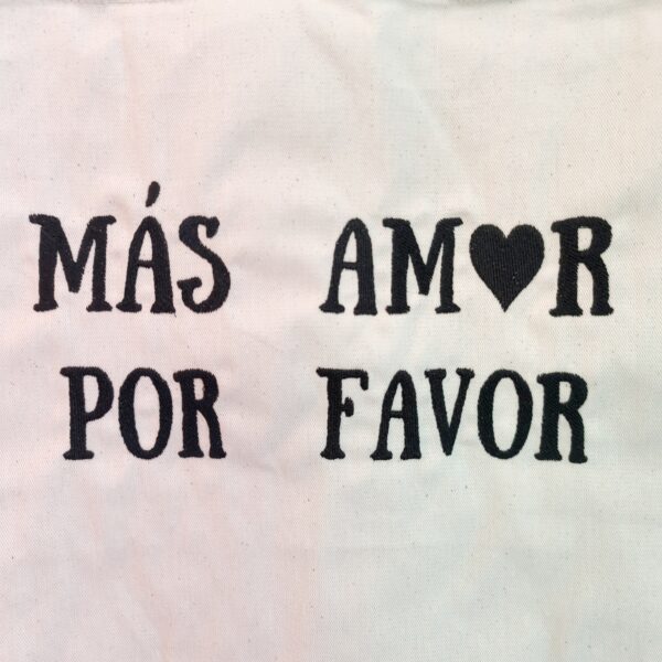 Torba "Más amor por favor"