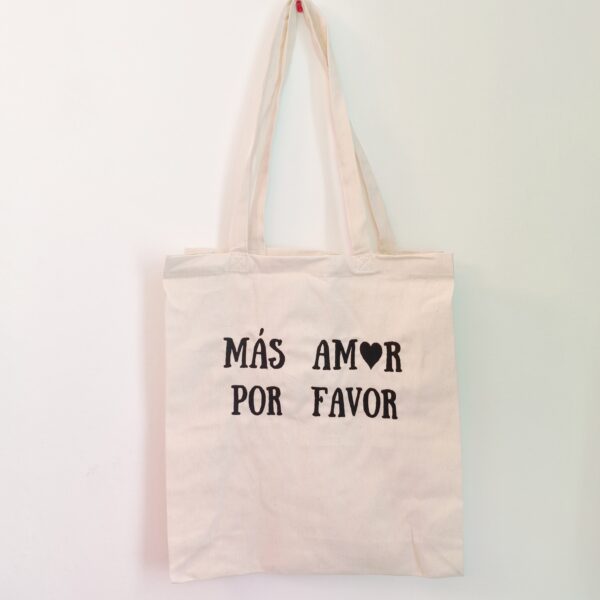 Torba "Más amor por favor"
