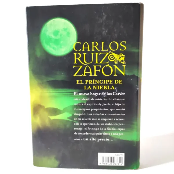 El Príncipe de la Niebla. Carlos Ruiz Zafón, książka po hiszpańsku