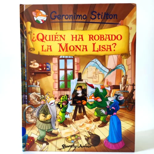 ¿Quién ha robado la Mona Lisa? Cómic Geronimo Stilton