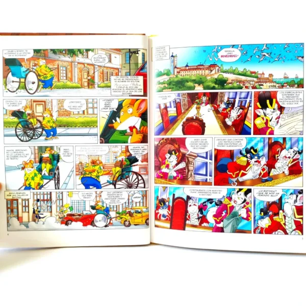 ¿Quién ha robado la Mona Lisa? Cómic Geronimo Stilton