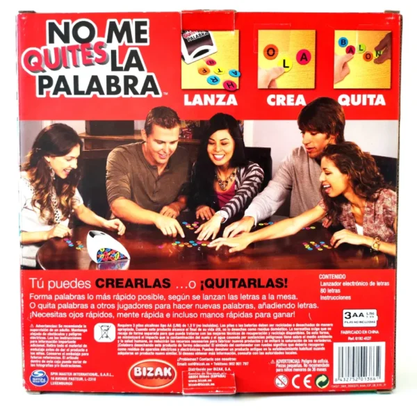 No me quites la palabra. Bizak