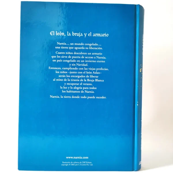 Las crónicas de Narnia- El león, la bruja y el armario. C.S. Lewis, książka po hiszpańsku
