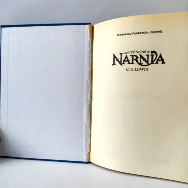 Las crónicas de Narnia- El león, la bruja y el armario. C.S. Lewis, książka po hiszpańsku