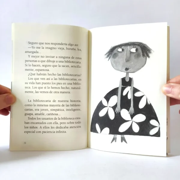 El monstruo y la bibliotecaria. Alfredo Gómez Cerdá. Edelvives