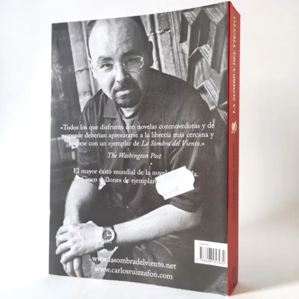 La sombra del viento. Carlos Ruiz Zafón, książka po hiszpańsku