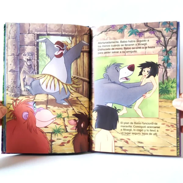 El libro de la Selva. Disney, książka po hiszpańsku dla dzieci