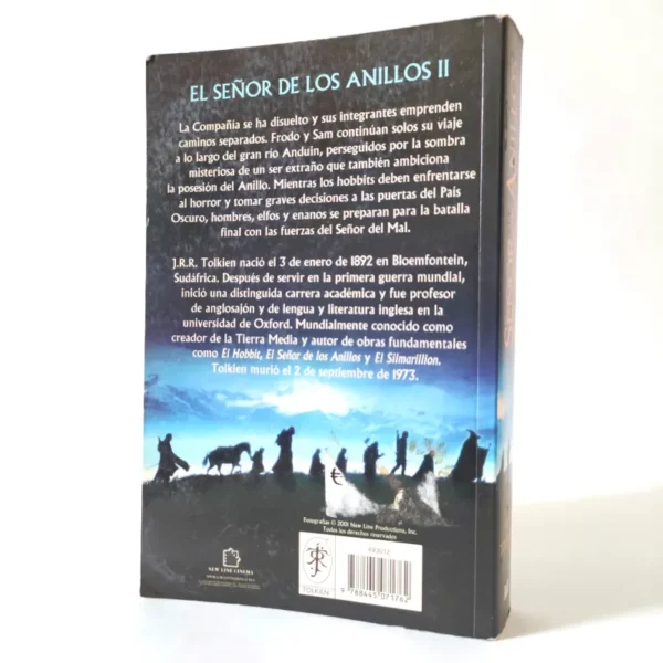 El Señor de los Anillos: las dos torres. J. R. R. Tolkien, książka po hiszpańsku