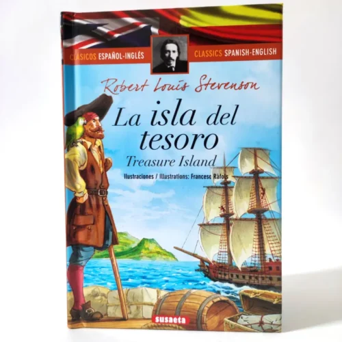La isla del tesoro. Robert Louis Stevenson. Susaeta bilingüe