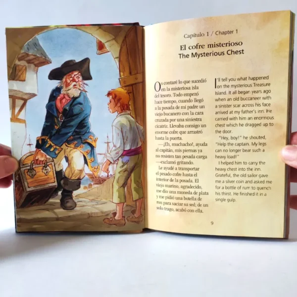 La isla del tesoro. Robert Louis Stevenson. Susaeta bilingüe