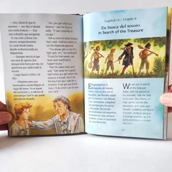 La isla del tesoro. Robert Louis Stevenson. Susaeta bilingüe