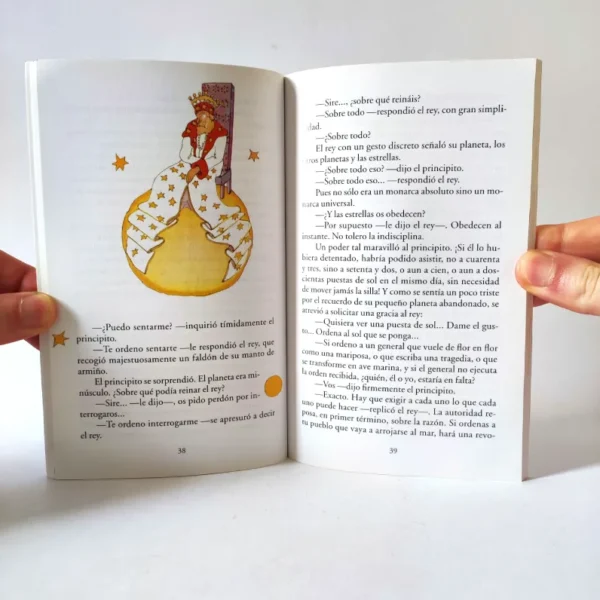 El Principito. Antoine de Saint-Exupéry, książka po hiszpańsku