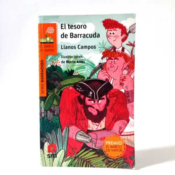 El tesoro de Barracuda. Llanos Campos Martínez (El Barco De Vapor), książka po hiszpańsku, a2, b1