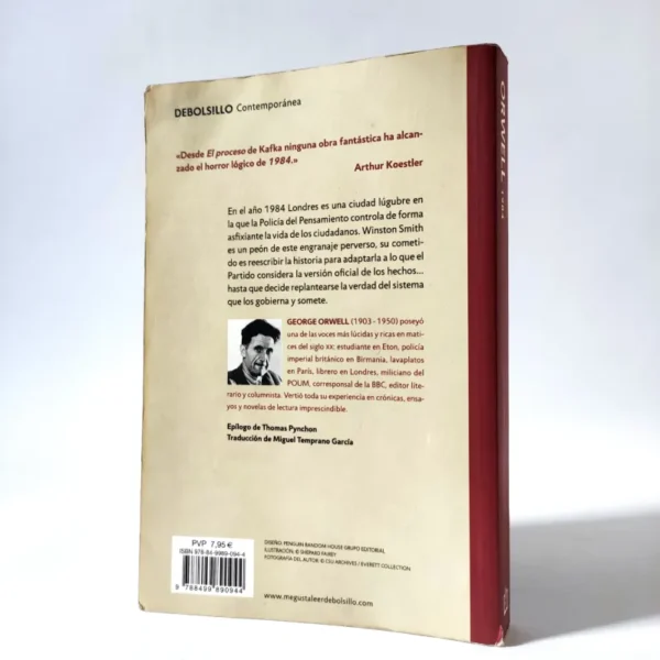 1984. George Orwell, książka po hiszpańsku