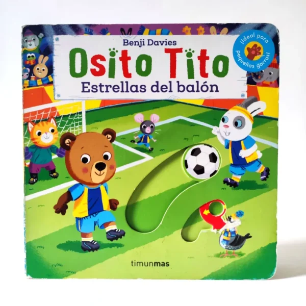 Osito Tito. Estrellas del balón, książka po hiszpańsku dla dzieci