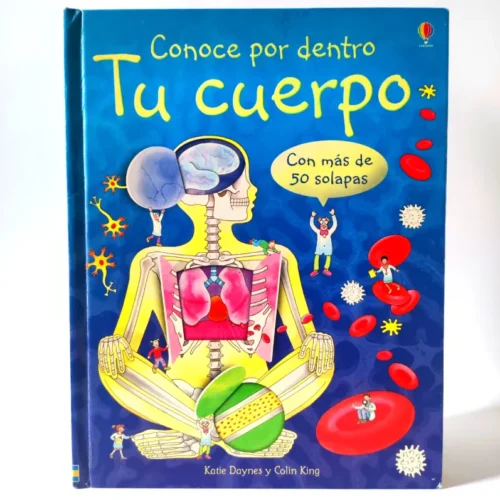 Conoce por dentro: Tu cuerpo. Usborne, książka po hiszpańsku dla dzieci