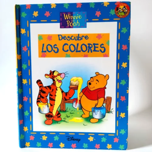Winnie the Pooh. Descubre los colores. Disney, książka po hiszpańsku dla dzieci