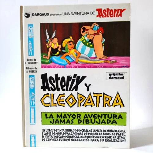 Astérix y Cleopatra. René Goscinny, Albert Uderzo, książka po hiszpańsku