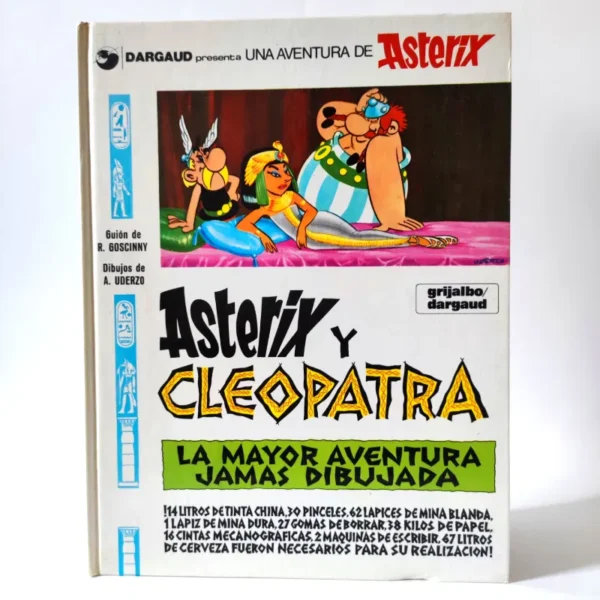 Astérix y Cleopatra. René Goscinny, Albert Uderzo, książka po hiszpańsku