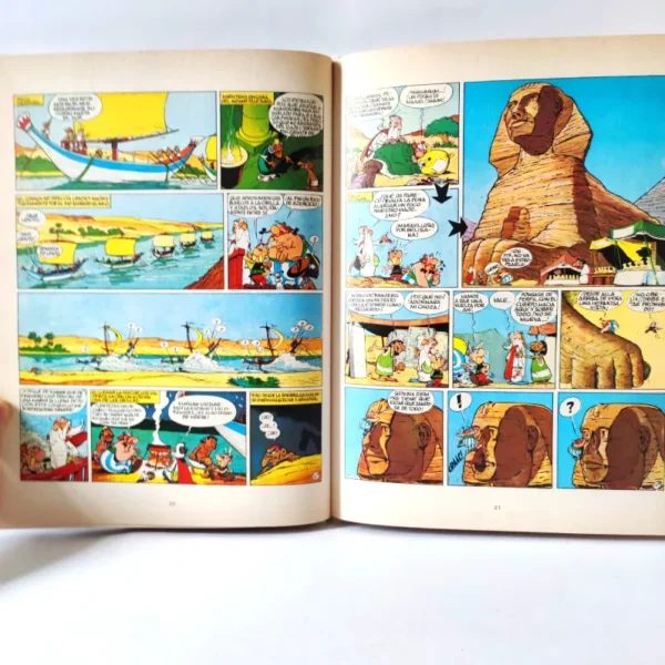 Astérix y Cleopatra. René Goscinny, Albert Uderzo, książka po hiszpańsku