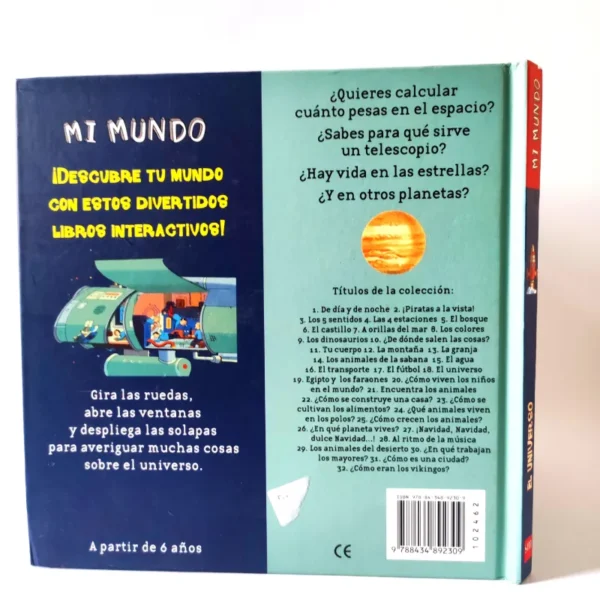 El universo (Mi mundo) SM, książka po hiszpańsku dla dzieci