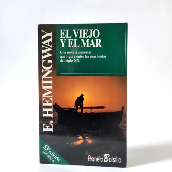 El viejo y el mar. Ernest Hemingway, książka po hiszpańsku