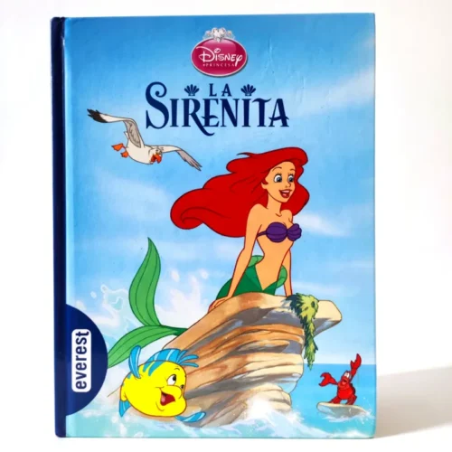La Sirenita. Disney, książka po hiszpańsku