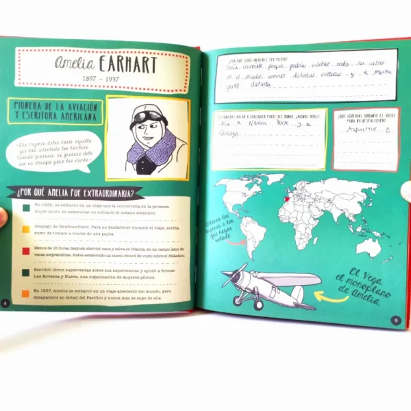 Soy una chica rebelde: Libro de actividades inspiradoras para descubrir a mujeres increíbles, książka po hiszpańsku