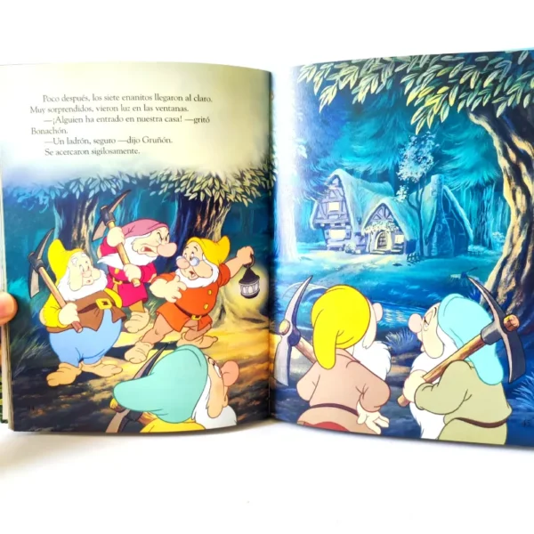 Blancanieves y los Siete Enanitos. Disney, książka po hiszpańsku dla dzieci