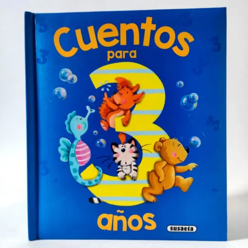 Cuentos para 3 años. Ediciones Susaeta, ksiązka po hiszpańsku dla dzieci