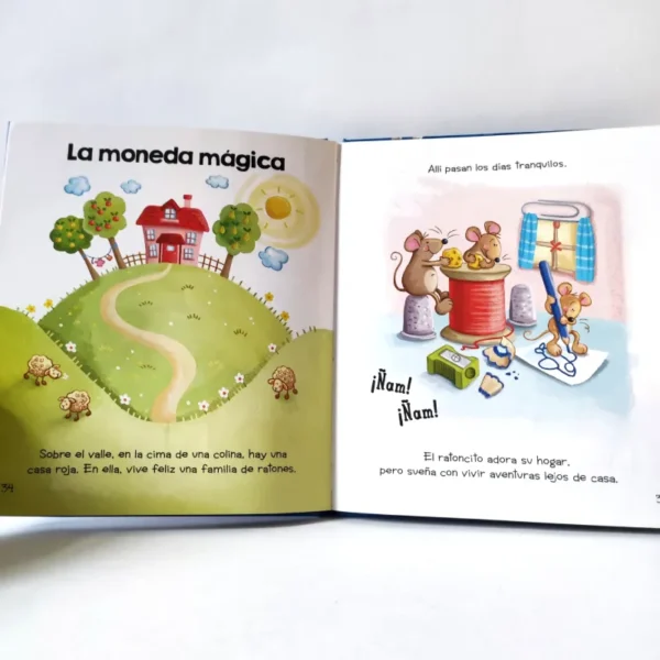 Cuentos para 3 años. Ediciones Susaeta, ksiązka po hiszpańsku dla dzieci
