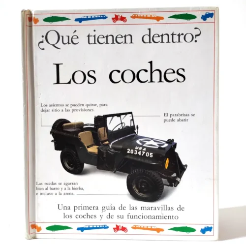 ¿Qué tienen dentro? Los coches, książka po hiszpańsku