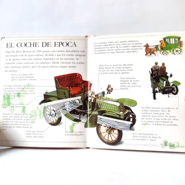 ¿Qué tienen dentro? Los coches, książka po hiszpańsku