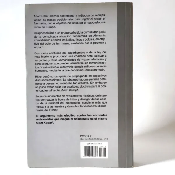 Mi lucha. Main Kampf: Discurso desde el delirio. Adolf Hitler